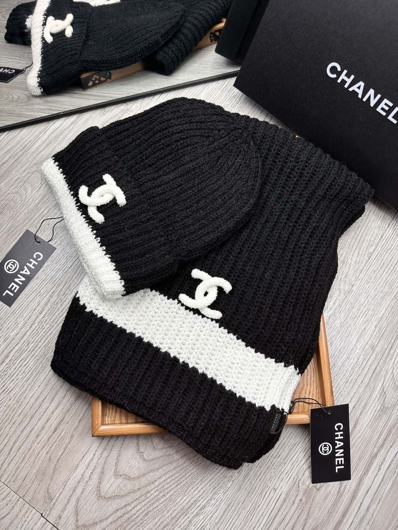 Chanel Caps Scarfs